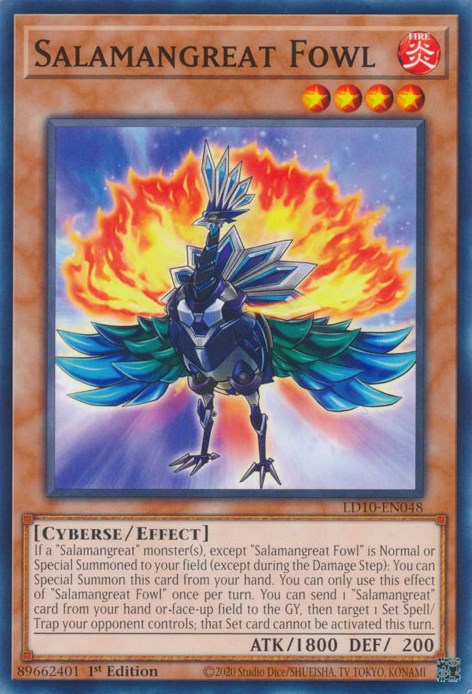 Salamangreat Fowl [LD10-EN048] Common | Game Master's Emporium (The New GME)