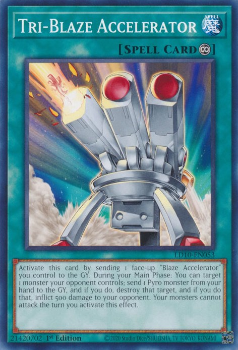 Tri-Blaze Accelerator [LD10-EN053] Common | Game Master's Emporium (The New GME)