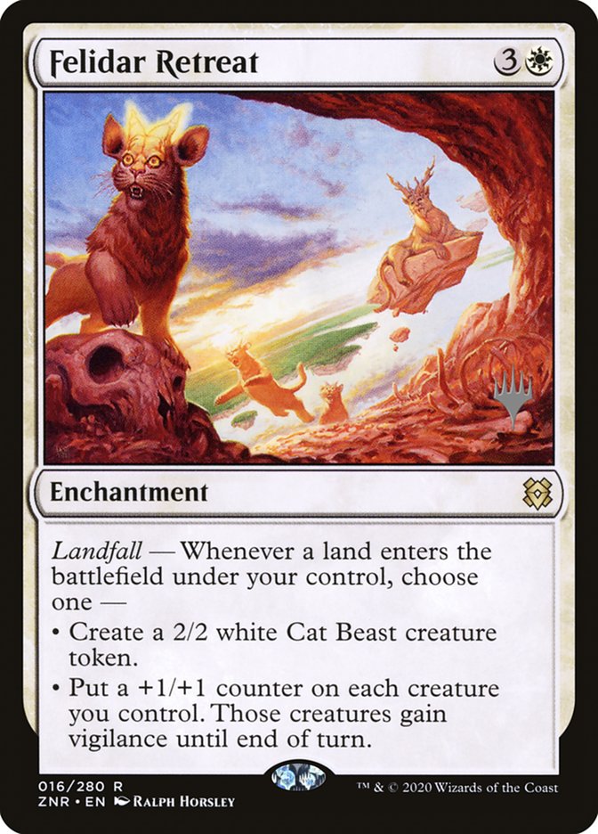 Felidar Retreat (Promo Pack) [Zendikar Rising Promos] | Game Master's Emporium (The New GME)