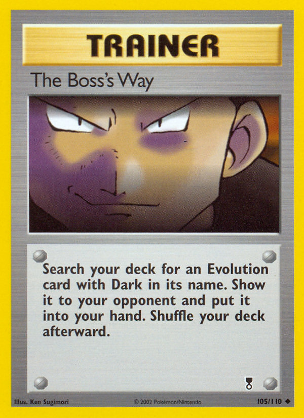The Boss's Way (105/110) [Legendary Collection] | Game Master's Emporium (The New GME)