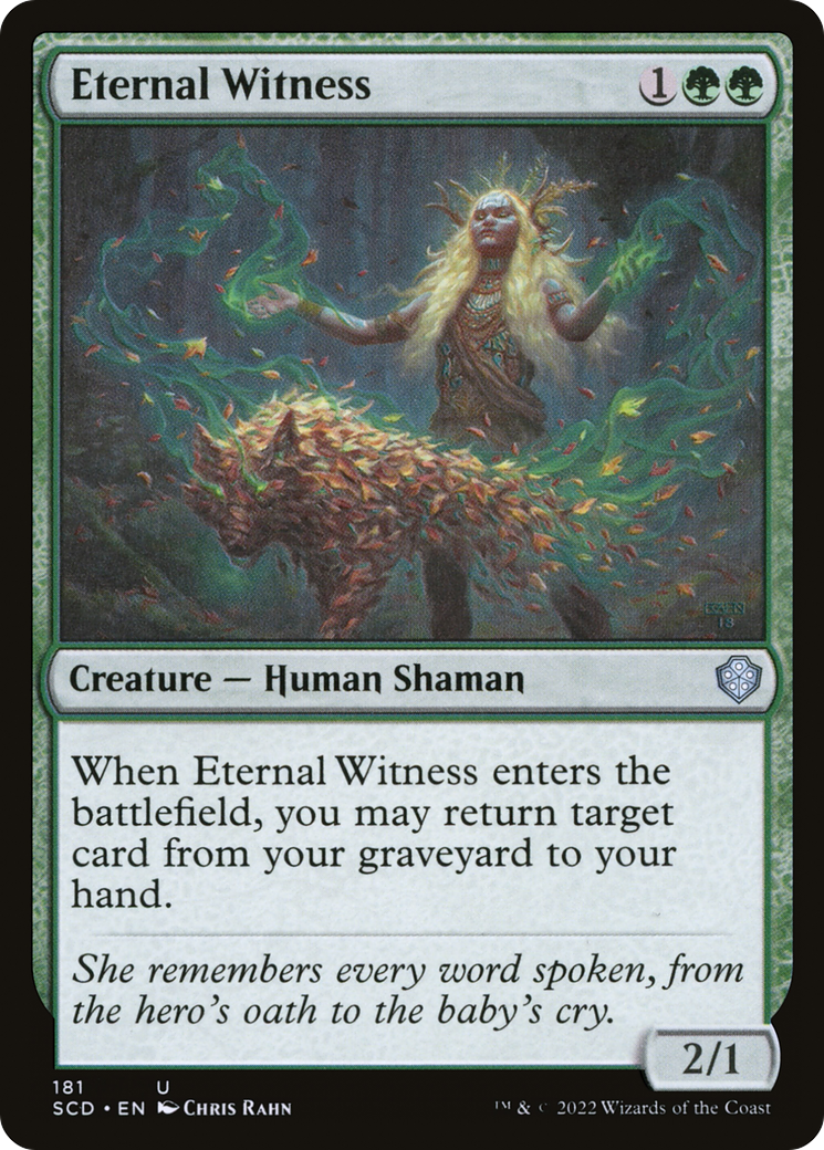 Eternal Witness [Starter Commander Decks] | Game Master's Emporium (The New GME)