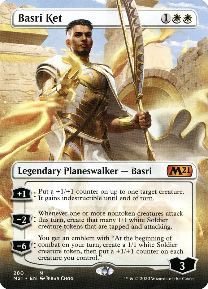 Basri Ket (Borderless) [Core Set 2021] | Game Master's Emporium (The New GME)