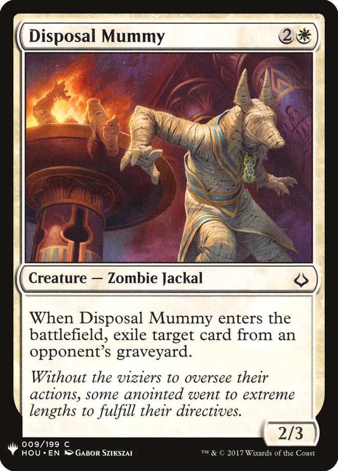 Disposal Mummy [Mystery Booster] | Game Master's Emporium (The New GME)