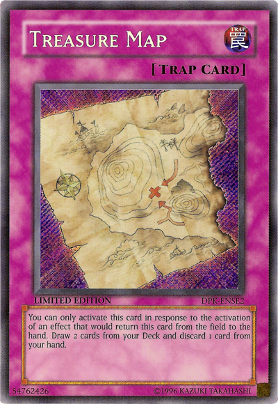 Treasure Map [DPK-ENSE2] Secret Rare | Game Master's Emporium (The New GME)