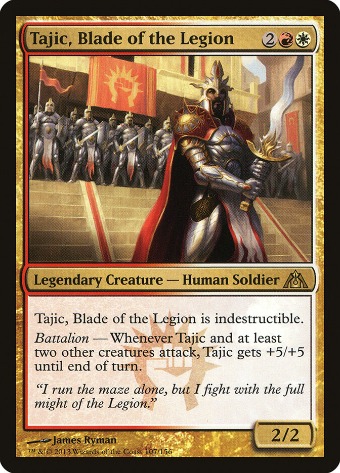 Tajic, Blade of the Legion [Dragon's Maze] | Game Master's Emporium (The New GME)