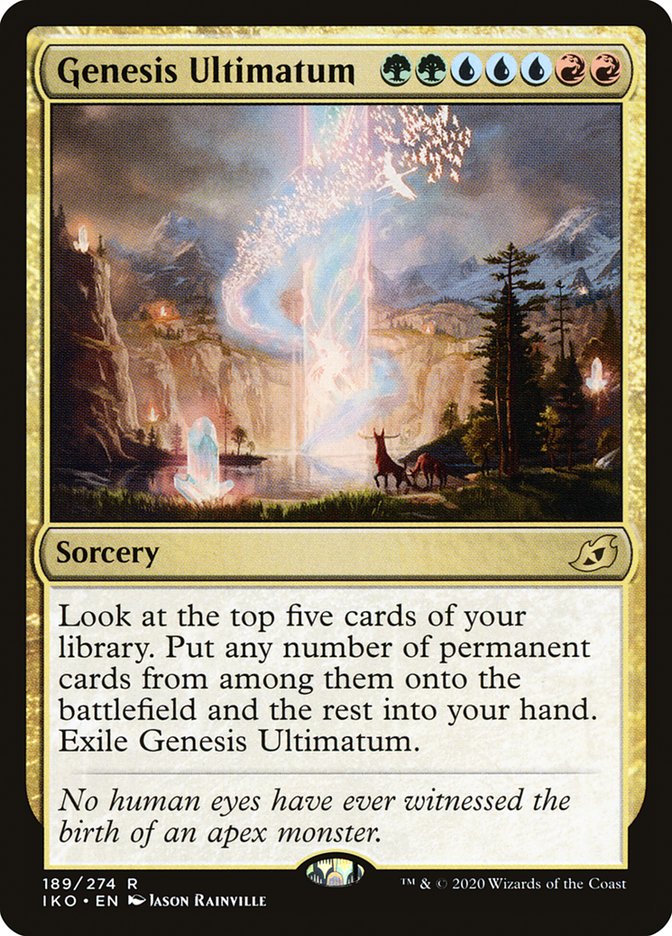 Genesis Ultimatum [Ikoria: Lair of Behemoths] | Game Master's Emporium (The New GME)