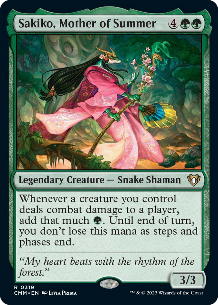 Sakiko, Mother of Summer [Commander Masters] | Game Master's Emporium (The New GME)