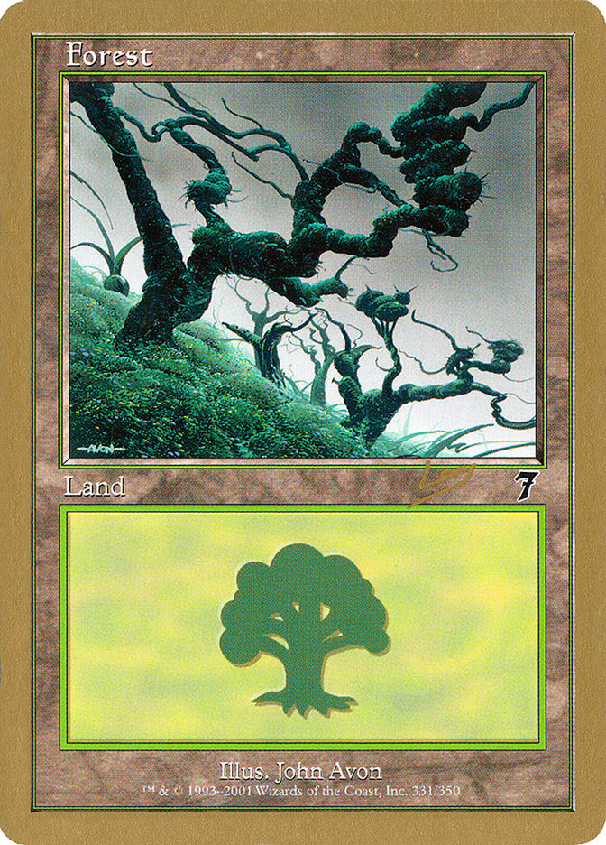 Forest (rl331) (Raphael Levy) [World Championship Decks 2002] | Game Master's Emporium (The New GME)