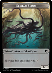 Eldrazi Scion // Demon Double-Sided Token [Commander Masters Tokens] | Game Master's Emporium (The New GME)