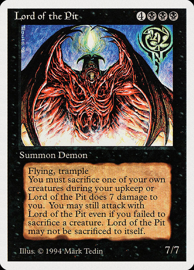 Lord of the Pit [Summer Magic / Edgar] | Game Master's Emporium (The New GME)