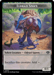 Eldrazi Spawn // Phyrexian Beast Double-Sided Token [Commander Masters Tokens] | Game Master's Emporium (The New GME)