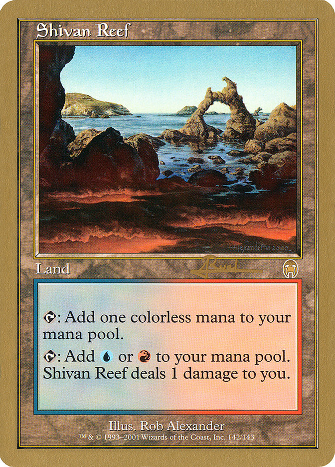 Shivan Reef (Antoine Ruel) [World Championship Decks 2001] | Game Master's Emporium (The New GME)