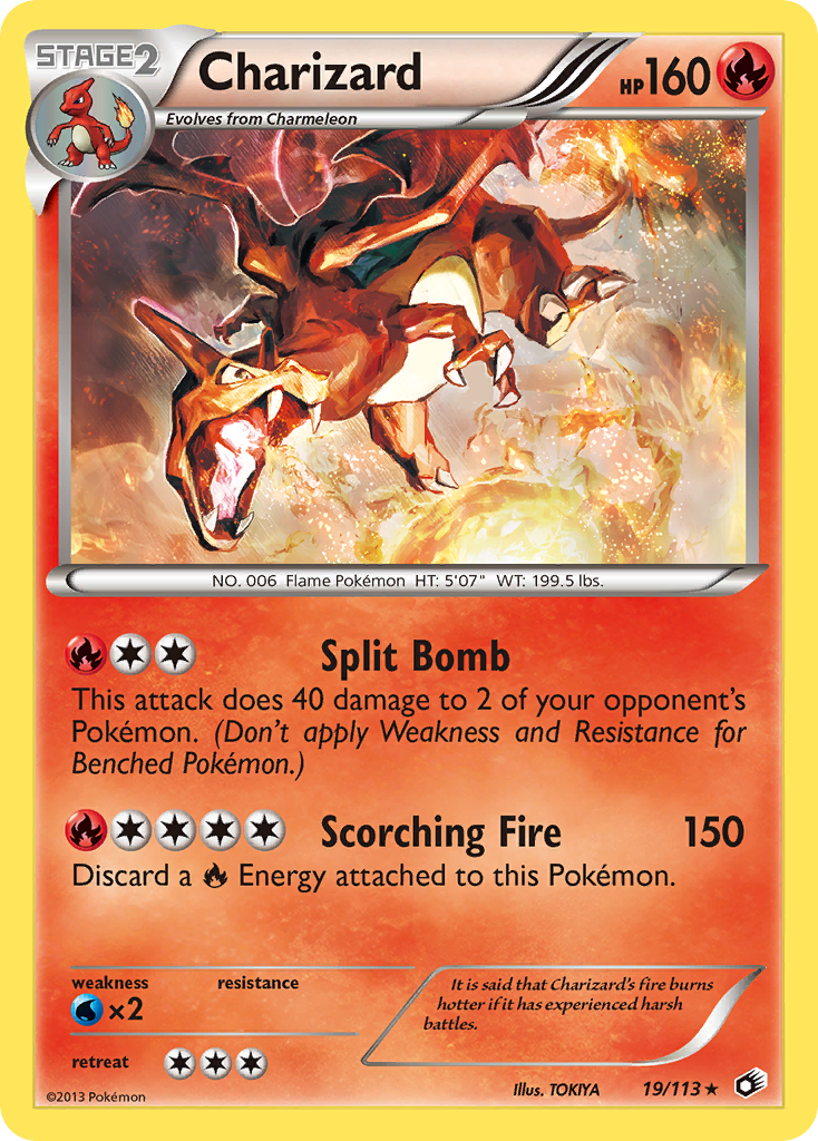 Charizard (19/113) [Black & White: Legendary Treasures] | Game Master's Emporium (The New GME)