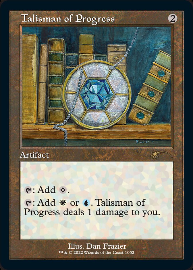 Talisman of Progress (Foil Etched) [Secret Lair Drop Series] | Game Master's Emporium (The New GME)