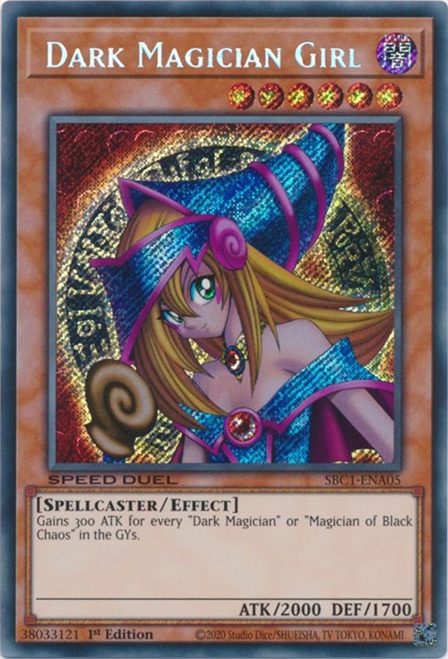 Dark Magician Girl [SBC1-ENA05] Secret Rare | Game Master's Emporium (The New GME)