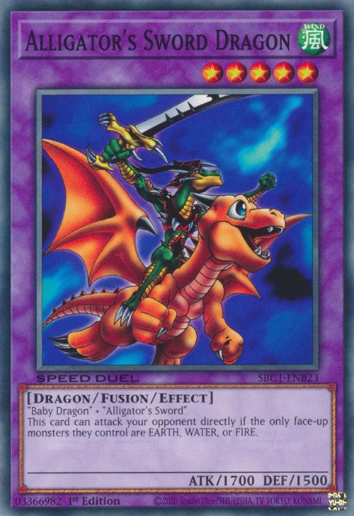 Alligator's Sword Dragon [SBC1-ENB23] Common | Game Master's Emporium (The New GME)