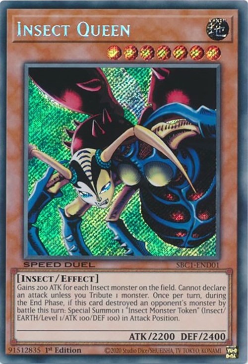 Insect Queen [SBC1-END01] Secret Rare | Game Master's Emporium (The New GME)