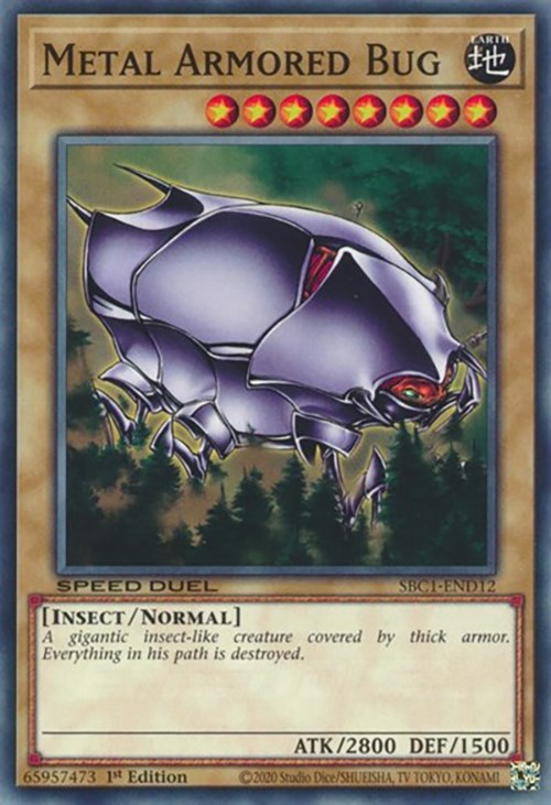 Metal Armored Bug [SBC1-END12] Common | Game Master's Emporium (The New GME)