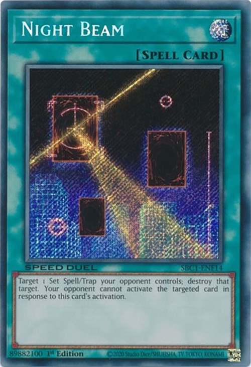 Night Beam [SBC1-ENF14] Secret Rare | Game Master's Emporium (The New GME)