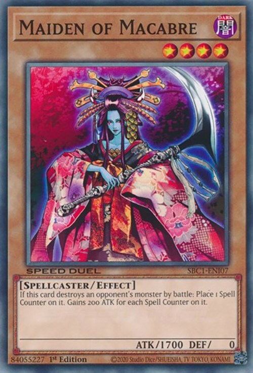 Maiden of Macabre [SBC1-ENI07] Common | Game Master's Emporium (The New GME)