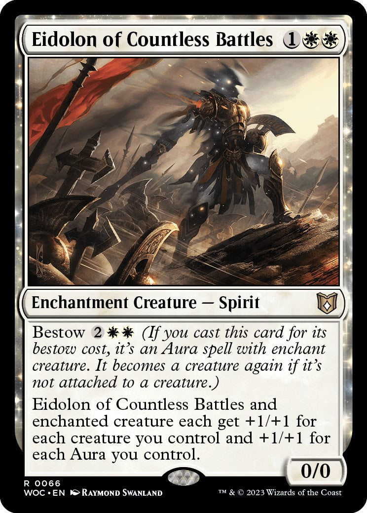 Eidolon of Countless Battles [Wilds of Eldraine Commander] | Game Master's Emporium (The New GME)