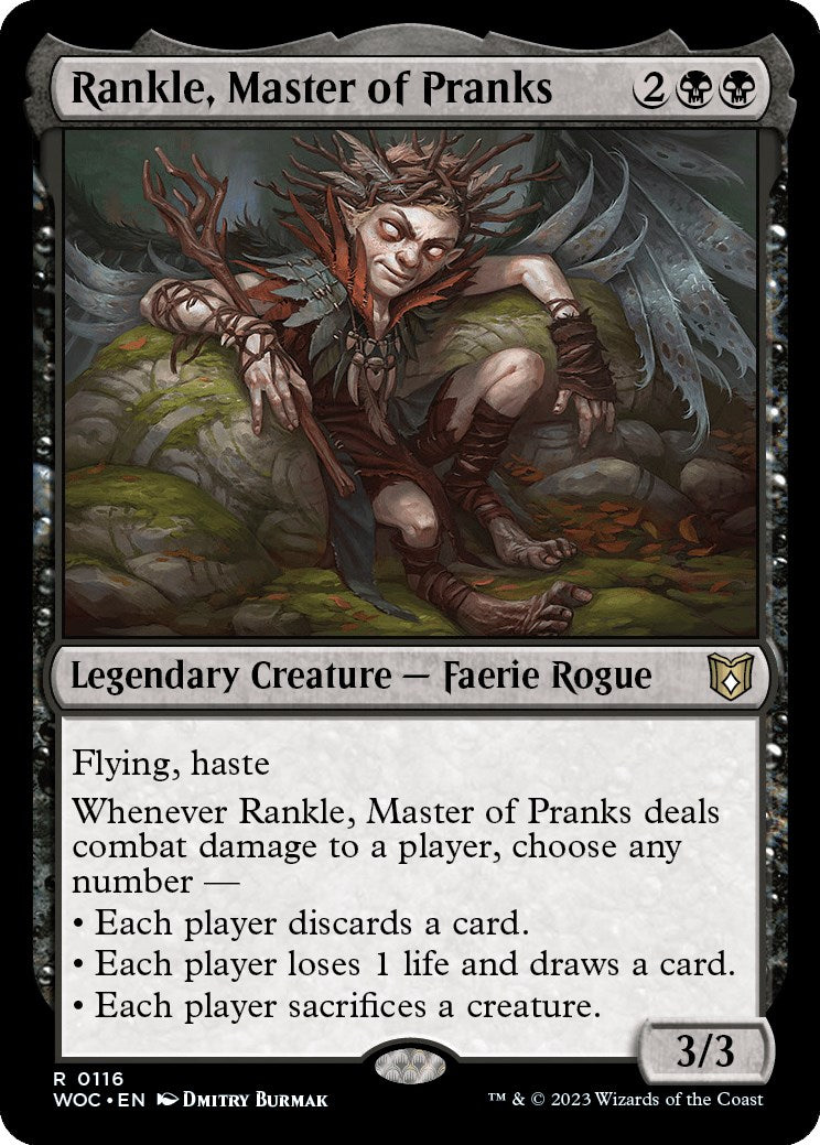 Rankle, Master of Pranks [Wilds of Eldraine Commander] | Game Master's Emporium (The New GME)