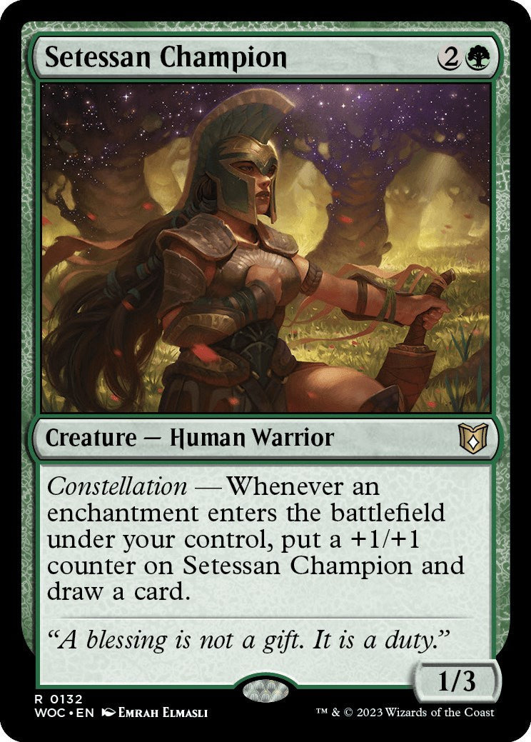 Setessan Champion [Wilds of Eldraine Commander] | Game Master's Emporium (The New GME)