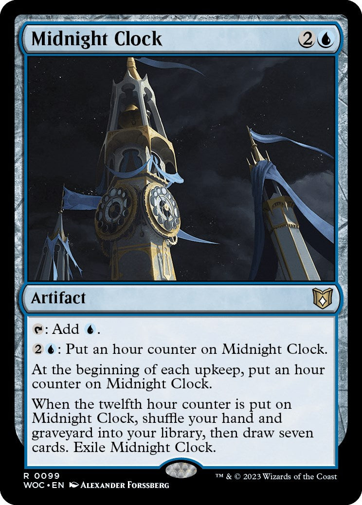 Midnight Clock [Wilds of Eldraine Commander] | Game Master's Emporium (The New GME)