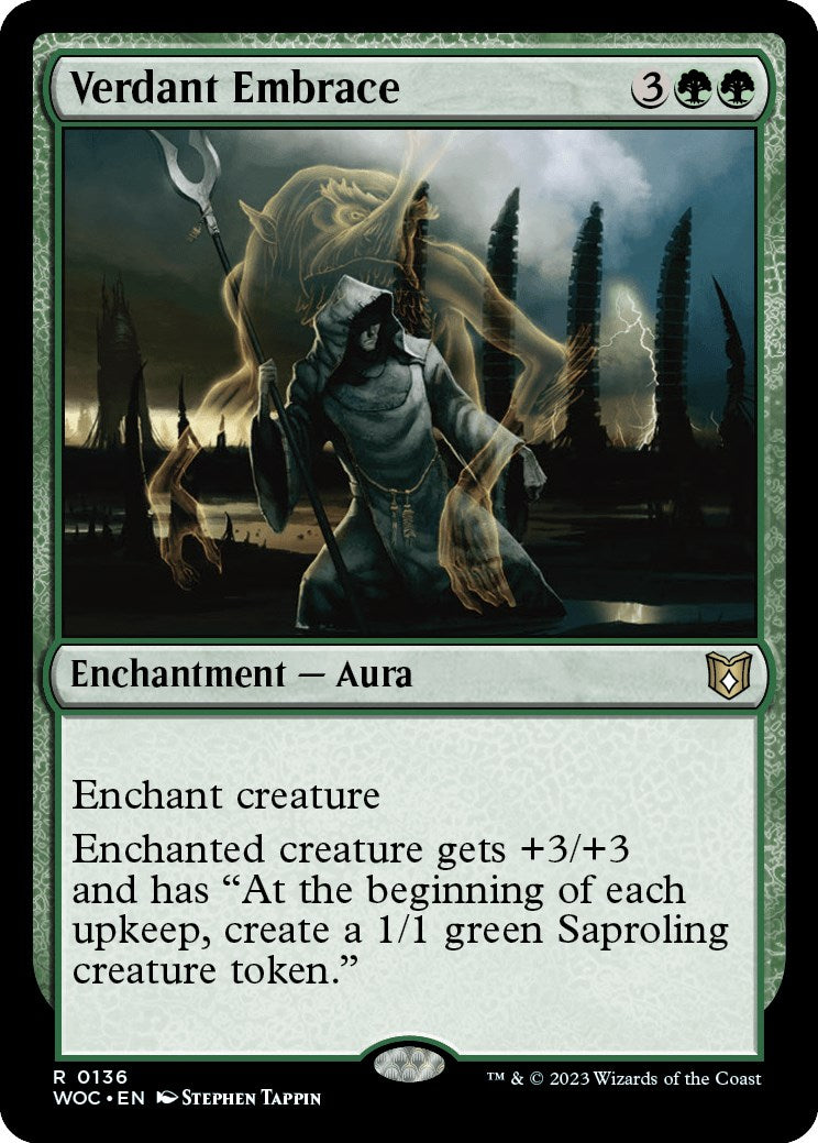 Verdant Embrace [Wilds of Eldraine Commander] | Game Master's Emporium (The New GME)