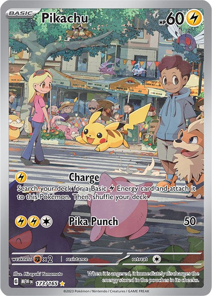 Pikachu (173/165) [Scarlet & Violet: 151] | Game Master's Emporium (The New GME)