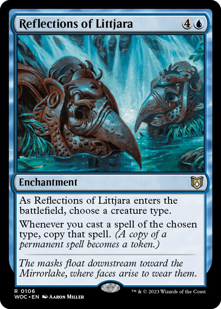 Reflections of Littjara [Wilds of Eldraine Commander] | Game Master's Emporium (The New GME)