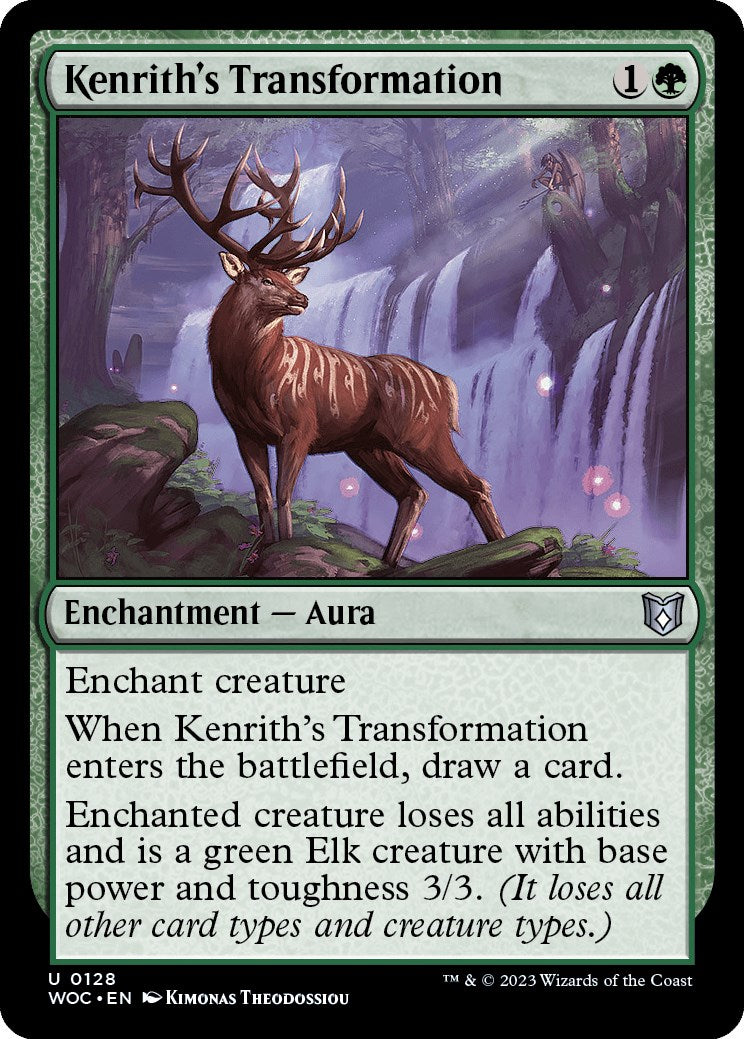 Kenrith's Transformation [Wilds of Eldraine Commander] | Game Master's Emporium (The New GME)