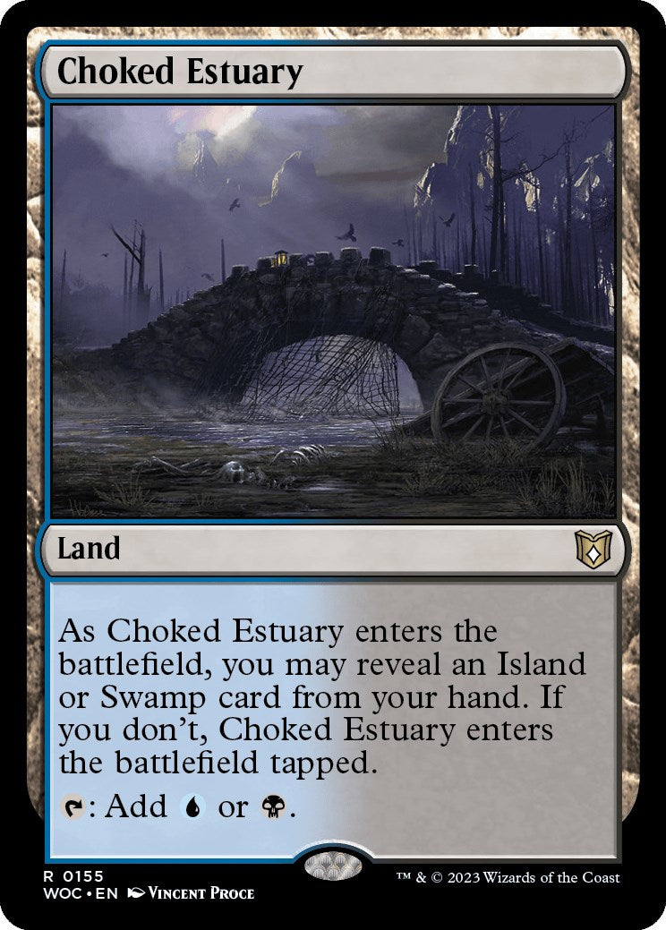 Choked Estuary [Wilds of Eldraine Commander] | Game Master's Emporium (The New GME)