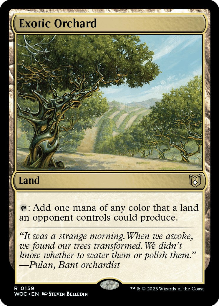 Exotic Orchard [Wilds of Eldraine Commander] | Game Master's Emporium (The New GME)