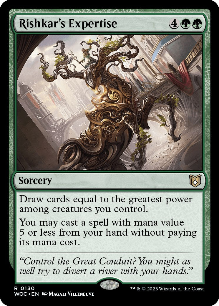 Rishkar's Expertise [Wilds of Eldraine Commander] | Game Master's Emporium (The New GME)