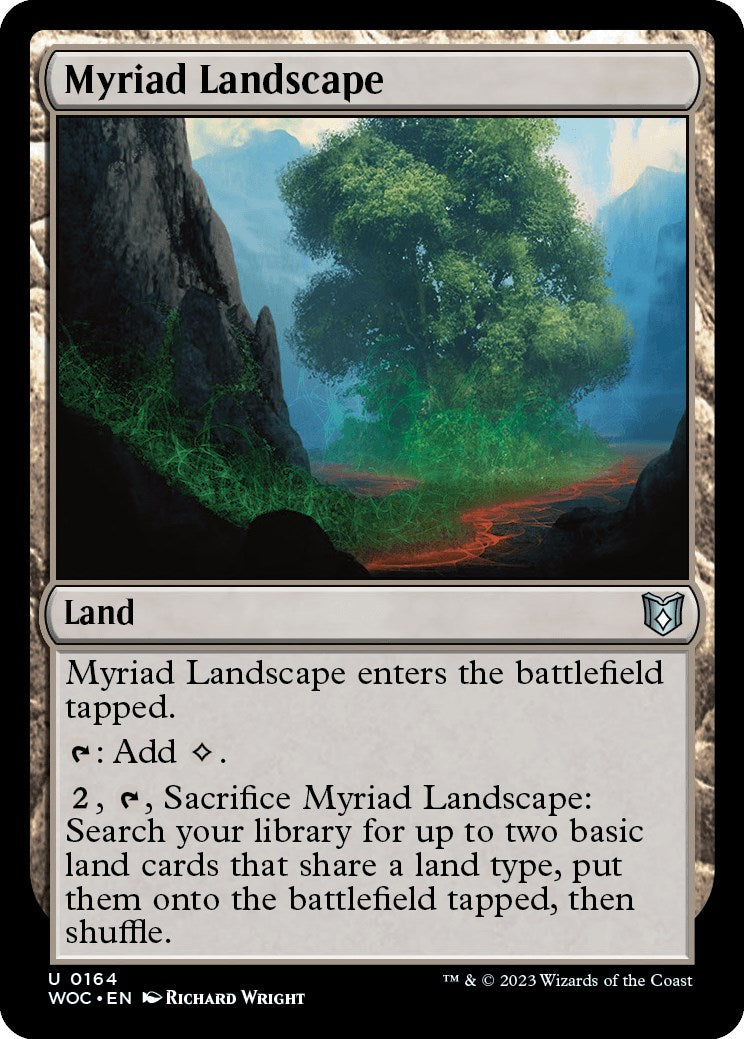 Myriad Landscape [Wilds of Eldraine Commander] | Game Master's Emporium (The New GME)