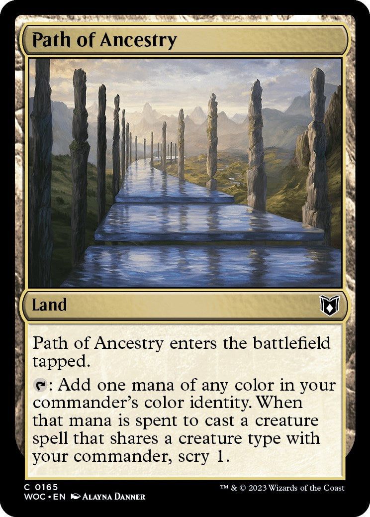 Path of Ancestry [Wilds of Eldraine Commander] | Game Master's Emporium (The New GME)