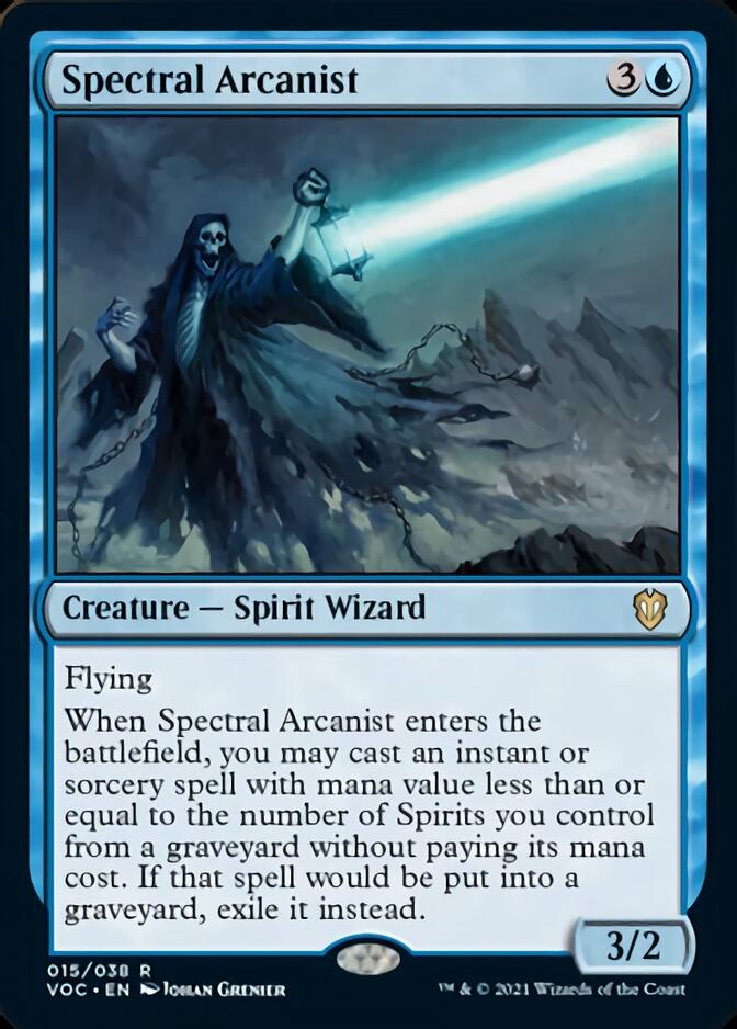 Spectral Arcanist [Innistrad: Crimson Vow Commander] | Game Master's Emporium (The New GME)
