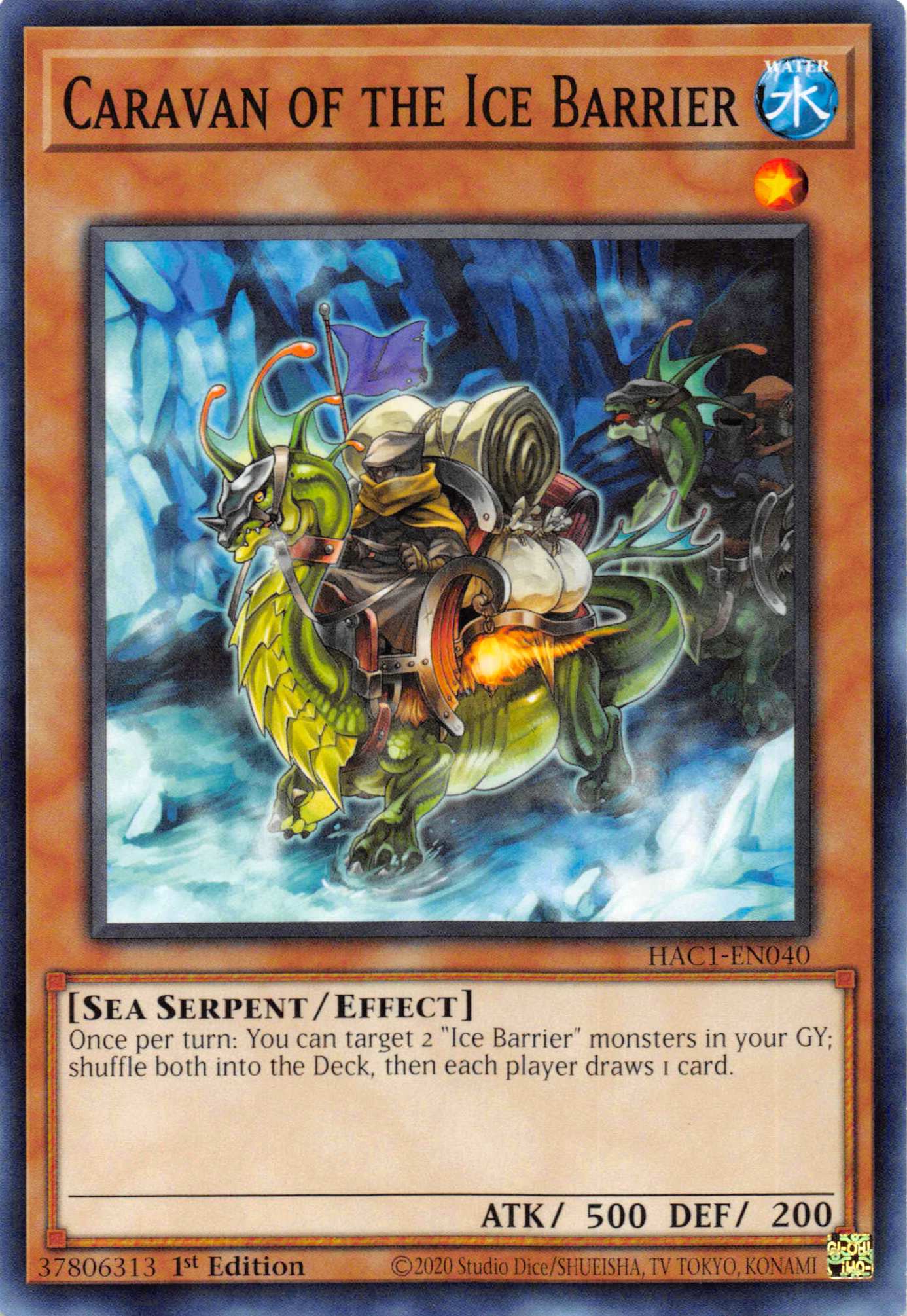 Caravan of the Ice Barrier [HAC1-EN040] Common | Game Master's Emporium (The New GME)