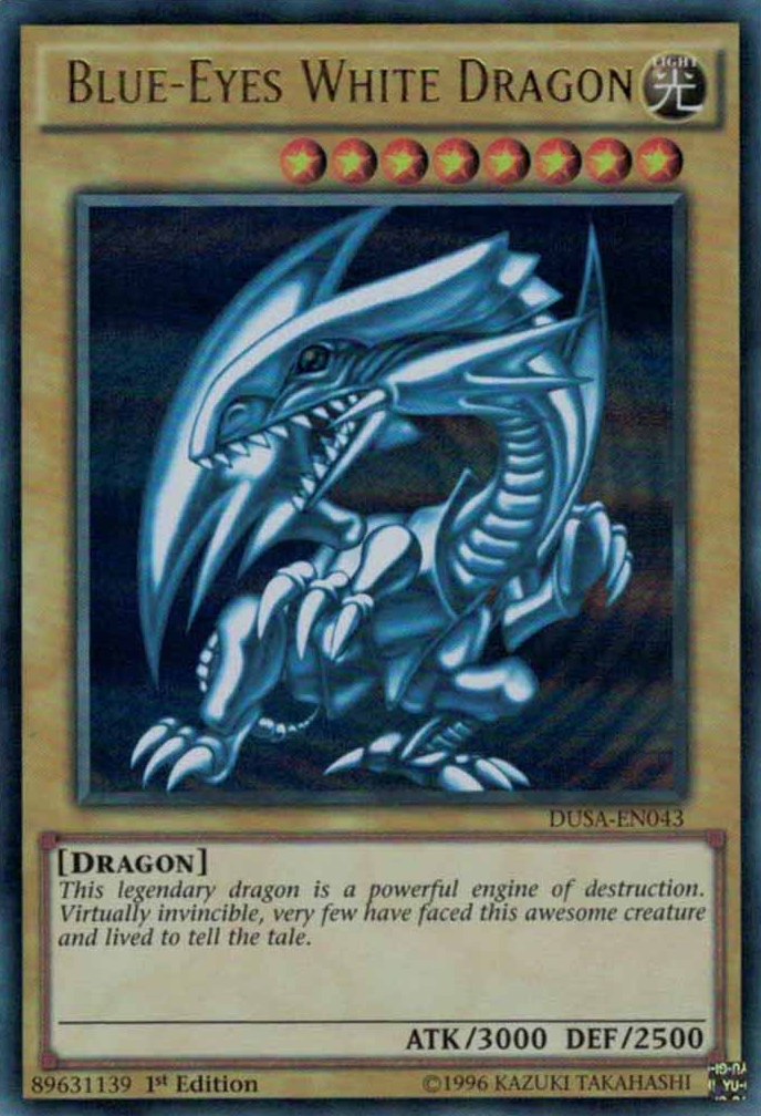 Blue-Eyes White Dragon [DUSA-EN043] Ultra Rare | Game Master's Emporium (The New GME)