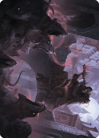 Gnawing Crescendo Art Card [Wilds of Eldraine Art Series] | Game Master's Emporium (The New GME)