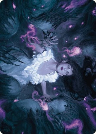 Neva, Stalked by Nightmares Art Card [Wilds of Eldraine Art Series] | Game Master's Emporium (The New GME)