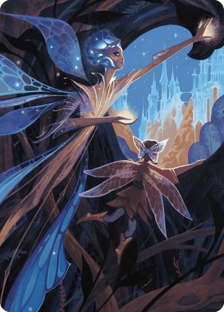 Kindred Discovery Art Card [Wilds of Eldraine Art Series] | Game Master's Emporium (The New GME)