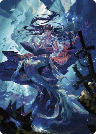 Rhystic Study Art Card [Wilds of Eldraine Art Series] | Game Master's Emporium (The New GME)