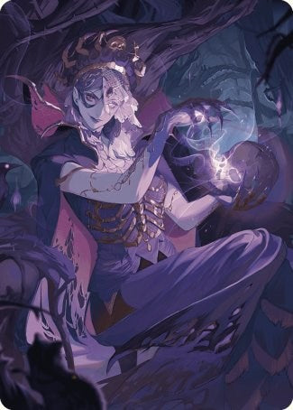 Necropotence Art Card [Wilds of Eldraine Art Series] | Game Master's Emporium (The New GME)