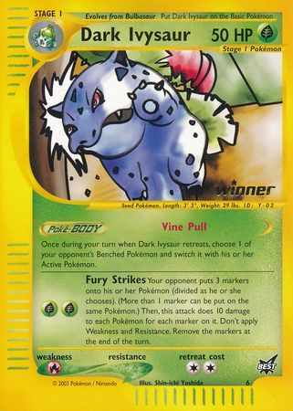 Dark Ivysaur (6) (Winner) [Best of Promos] | Game Master's Emporium (The New GME)