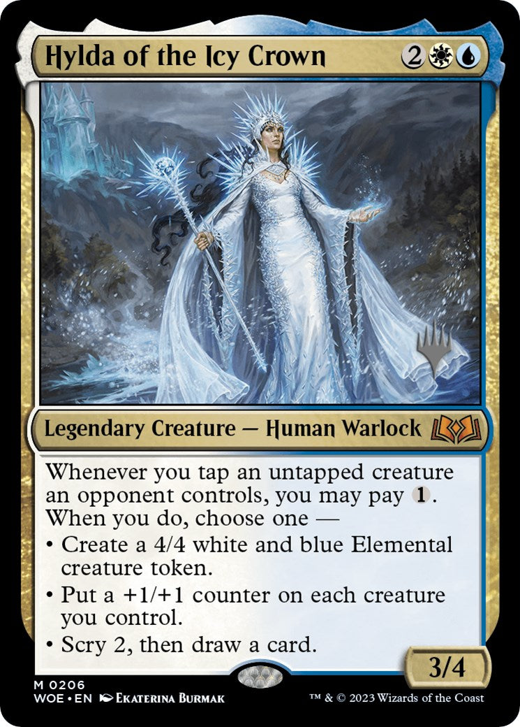 Hylda of the Icy Crown (Promo Pack) [Wilds of Eldraine Promos] | Game Master's Emporium (The New GME)