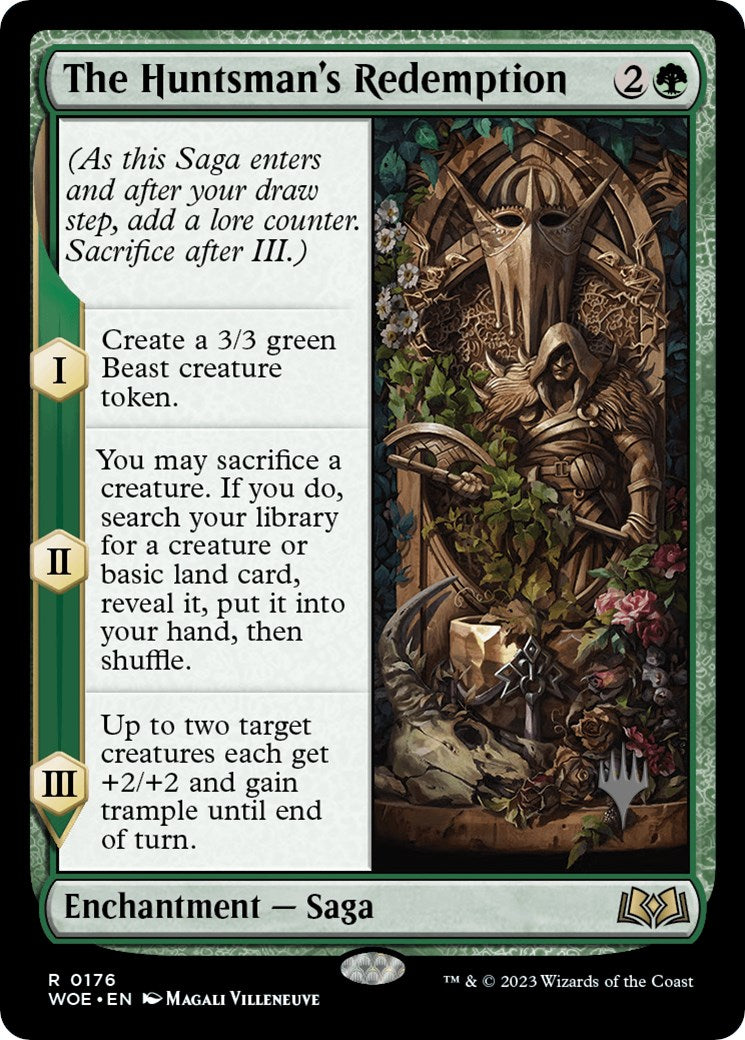 The Huntsman's Redemption (Promo Pack) [Wilds of Eldraine Promos] | Game Master's Emporium (The New GME)