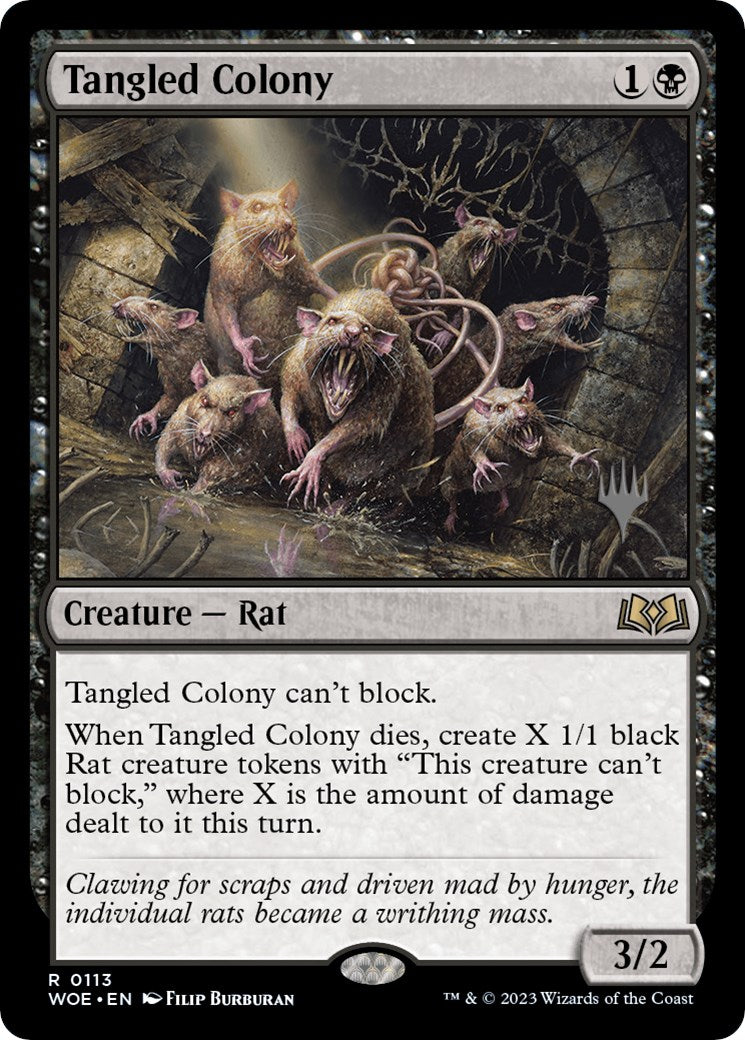 Tangled Colony (Promo Pack) [Wilds of Eldraine Promos] | Game Master's Emporium (The New GME)