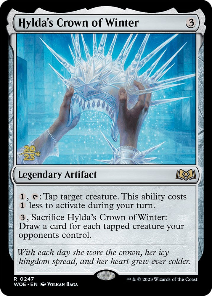 Hylda's Crown of Winter [Wilds of Eldraine Prerelease Promos] | Game Master's Emporium (The New GME)